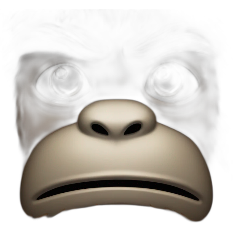 bigfoot face emoji