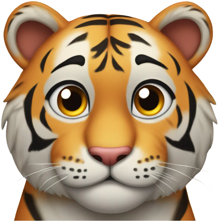 Tiger emoji with heart eyes  emoji