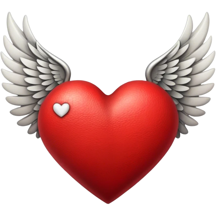 Heart with wings emoji
