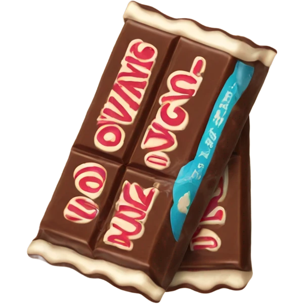 vintage candy bar emoji