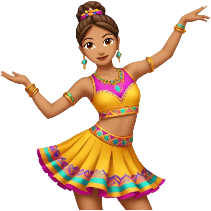 woman festival dancer emoji
