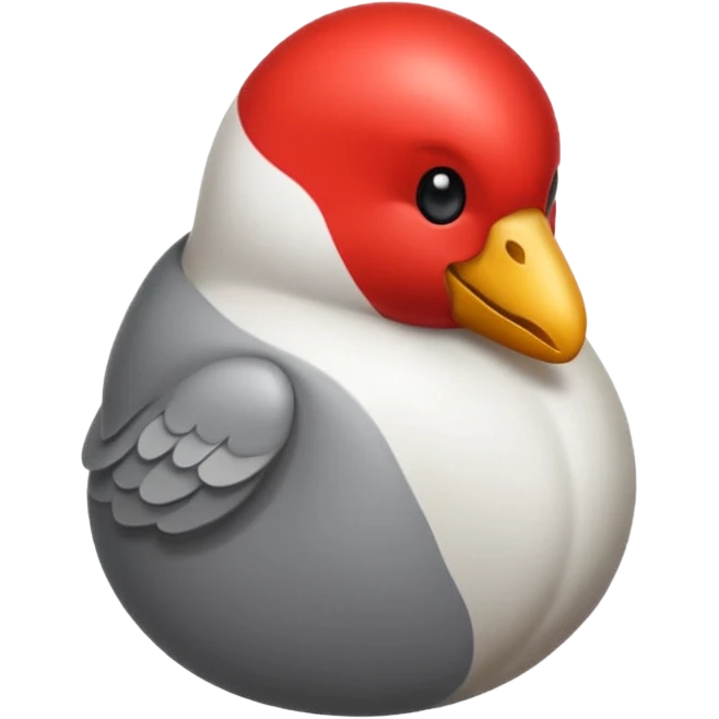 Crie um emoji do pássaro calopsita emoji