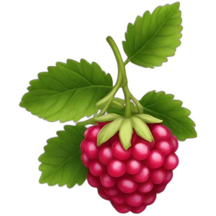Rasberry emoji