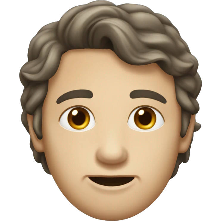 шатенка с голубыми глазами и белой кожей  emoji