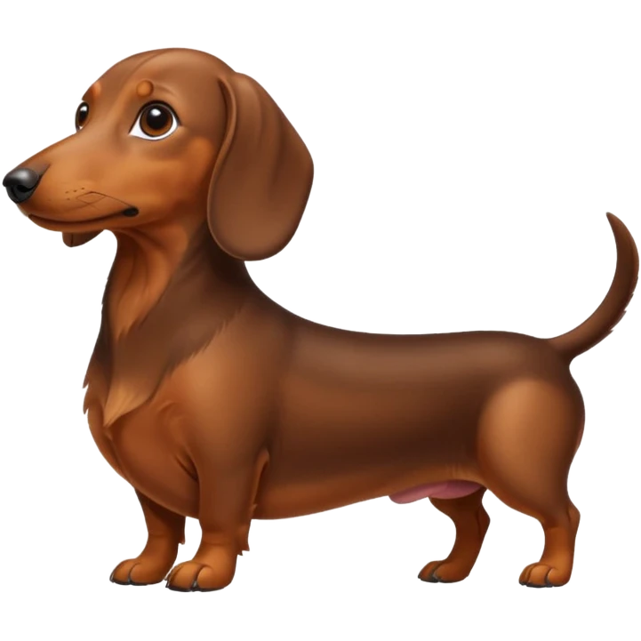 dachsund  emoji