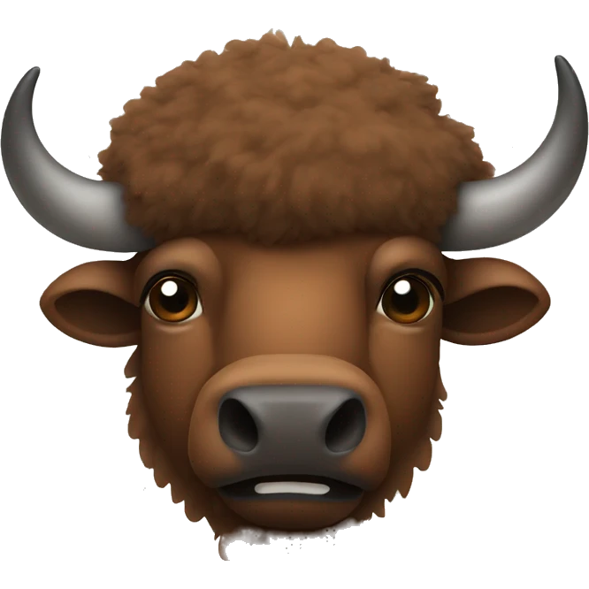 Bison in Oklahoma emoji