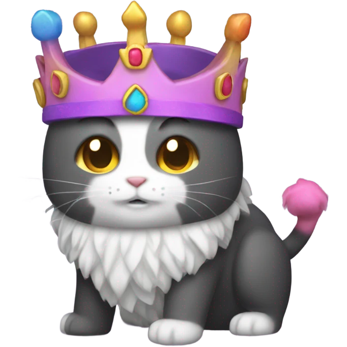 Nyan Cat King Full body  emoji