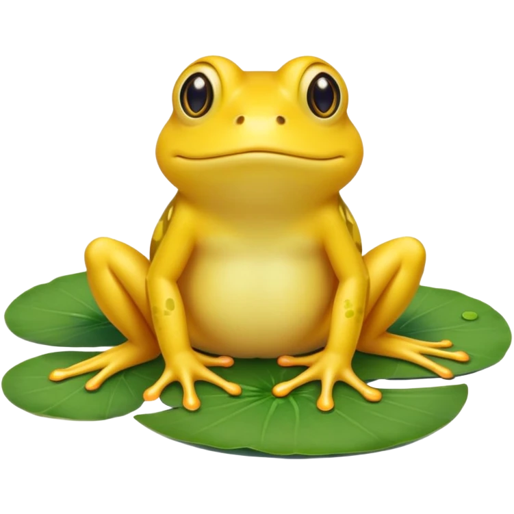 yellow frog emoji