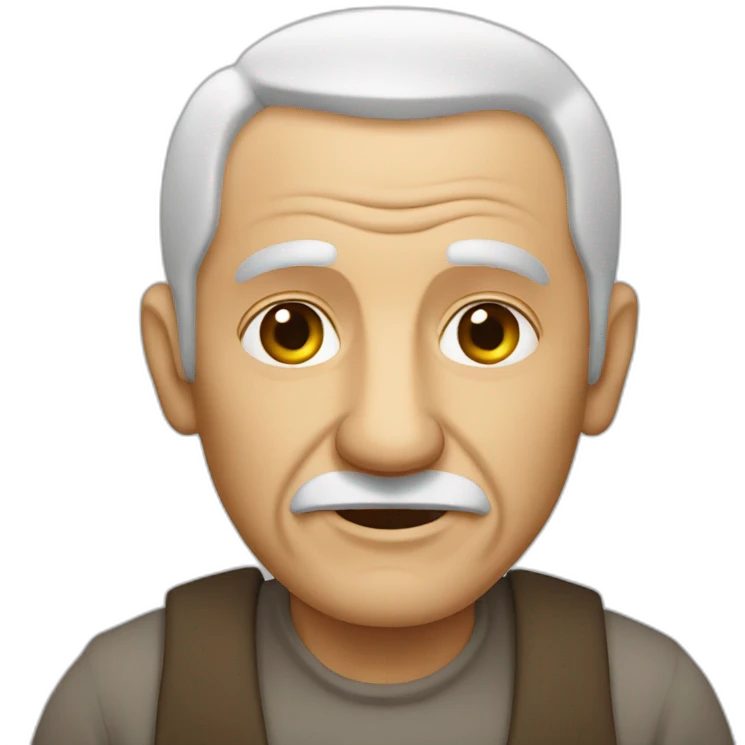 Albanian old man emoji