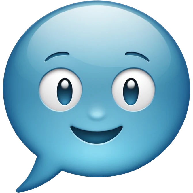 gloss Speech balloon emoji