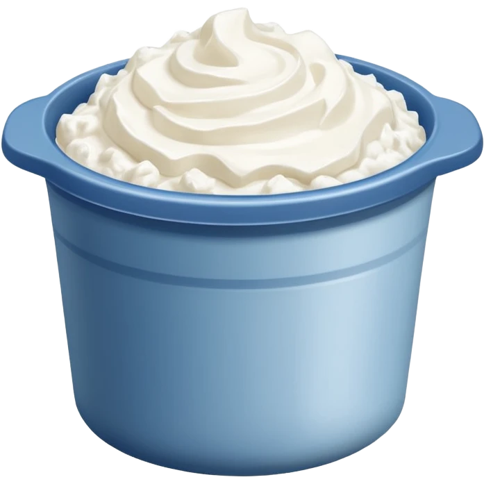 a pack of cottage cheese emoji