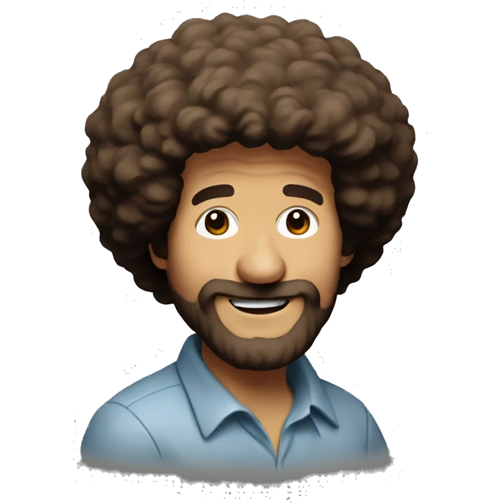 Bob ross emoji