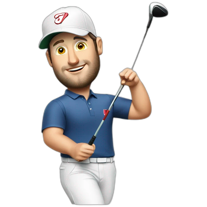 Jon rahm Golf player emoji