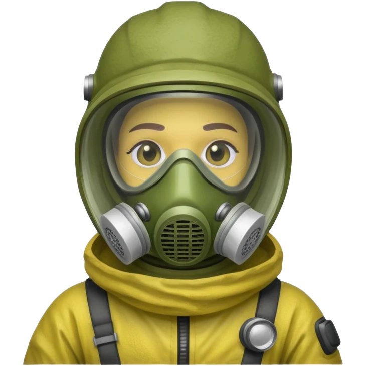 Hazmat suit character from Rust game emoji
