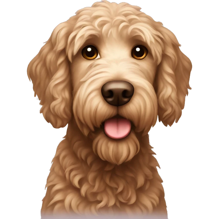Labradoodle  emoji