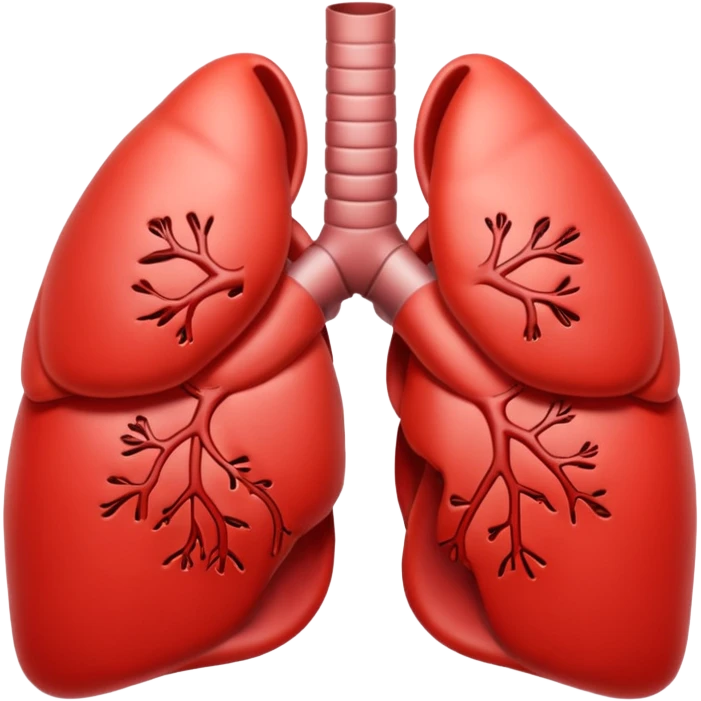 very simple not realistic lungs emoji emoji