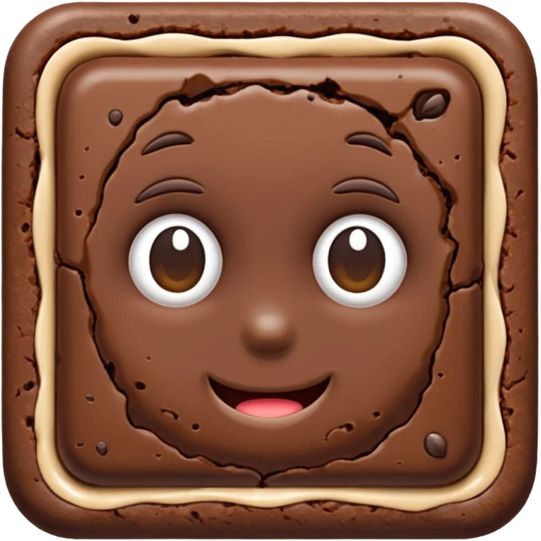 Brownie emoji