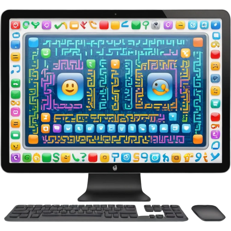 Generate a realistic emoji of something getting programmed  emoji