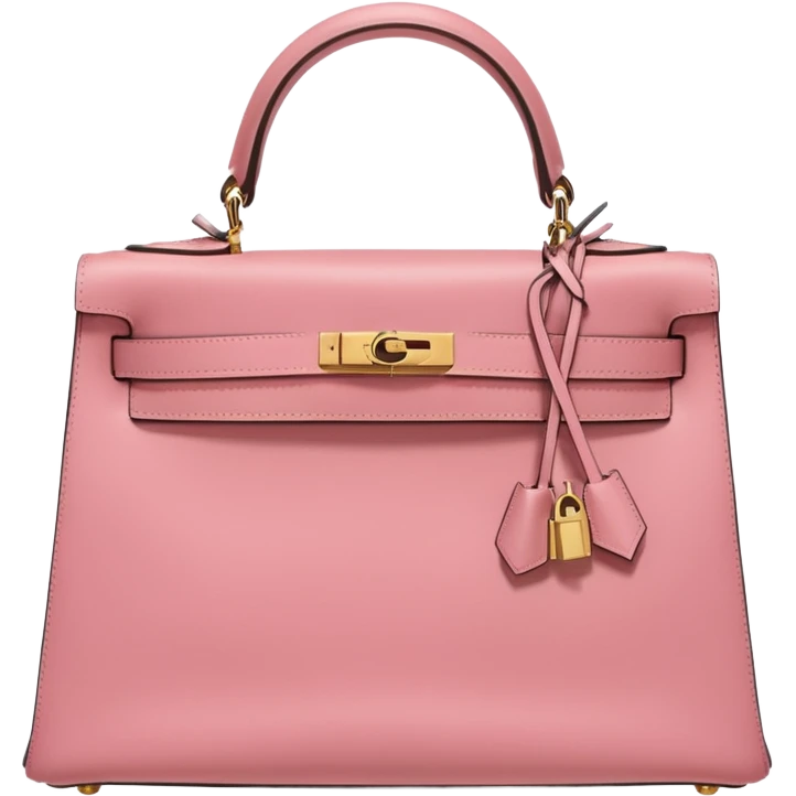 hermes kelly bag rose pink emoji