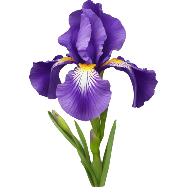 iris flower emoji