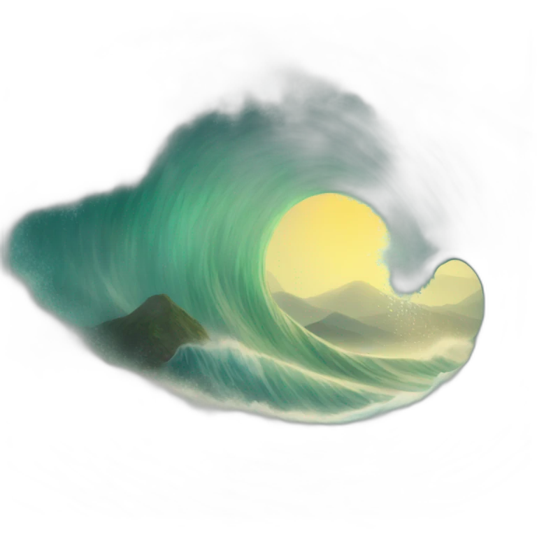 Tsunami  emoji
