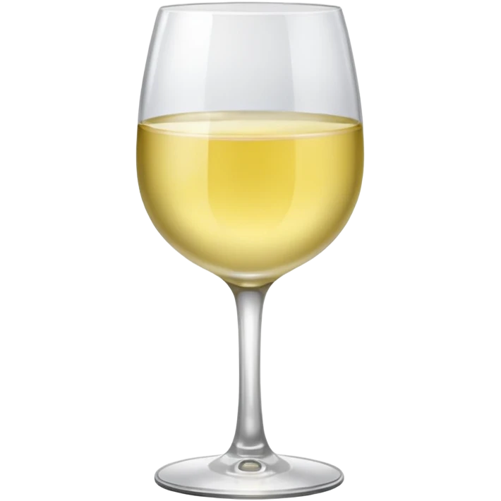 glass of white wine  emoji