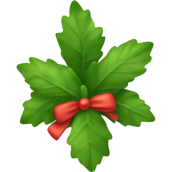 mistletoe emoji