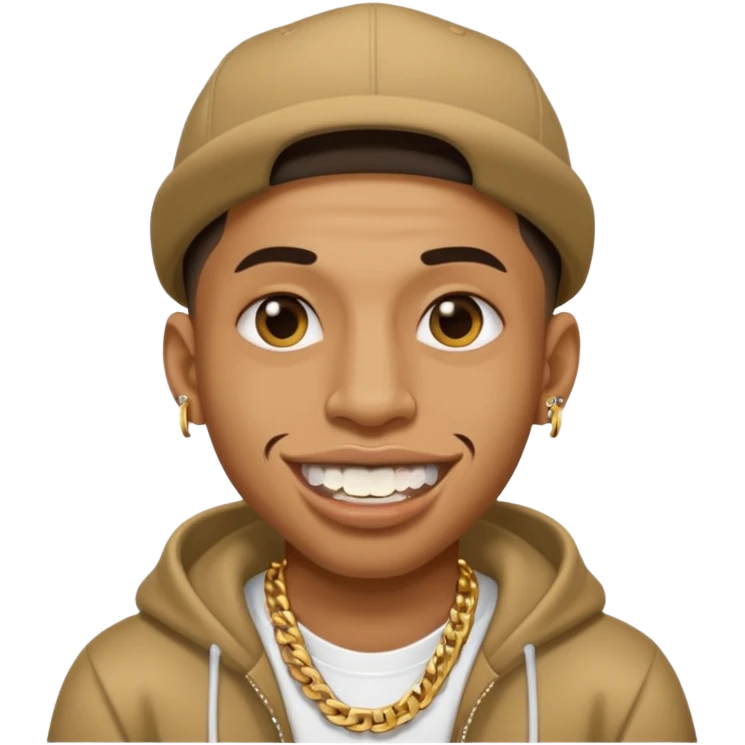 rapper with siamont grillz emoji