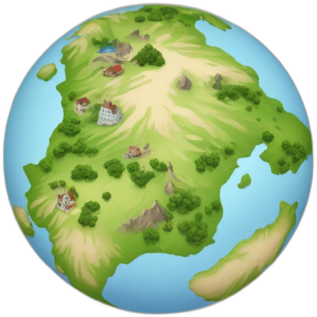 Le continent européen emoji