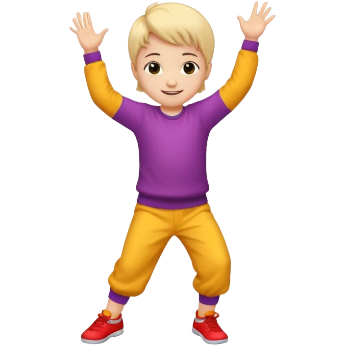 dance smal kid emoji