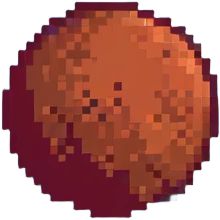 Mars red planet emoji