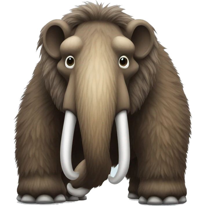 Deformed woolly mammoth emoji