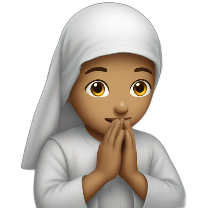 Praying muslim emoji