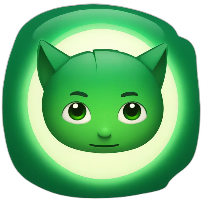 Linterna verde emoji
