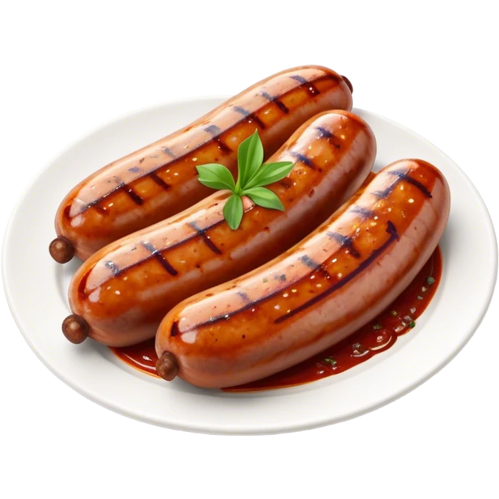 Cinematic spicy chipotle sausage, glistening with smoky, tangy sauce, charred and grilled to perfection, sliced open to reveal juicy filling, served with fresh herbs, rich and flavorful, detailed and appetizing. emoji