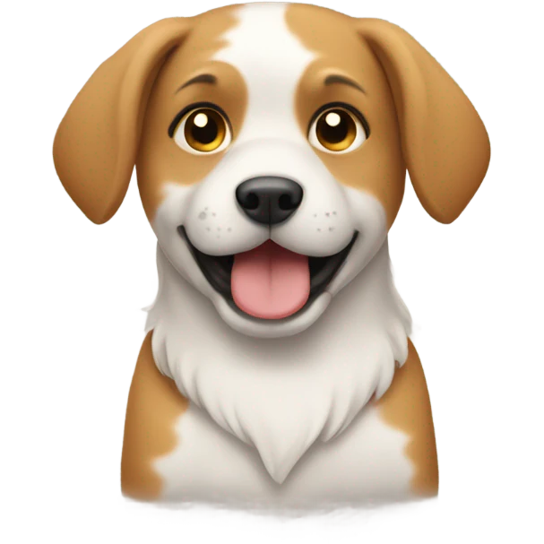 dogs and love emoji