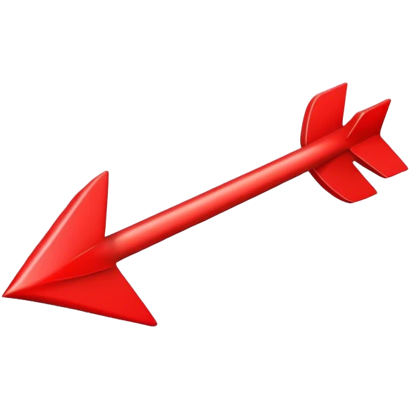 red arrow emoji