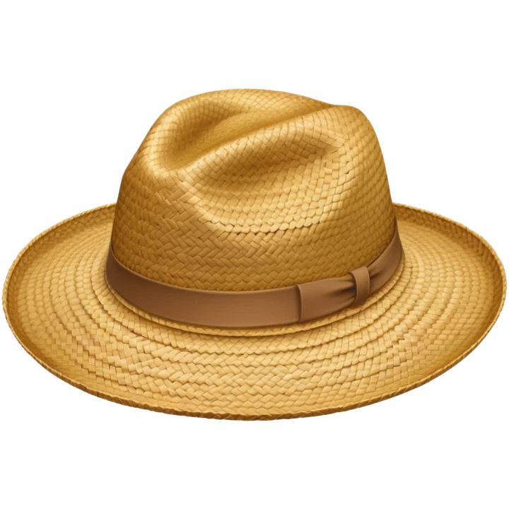 Straw hat  emoji
