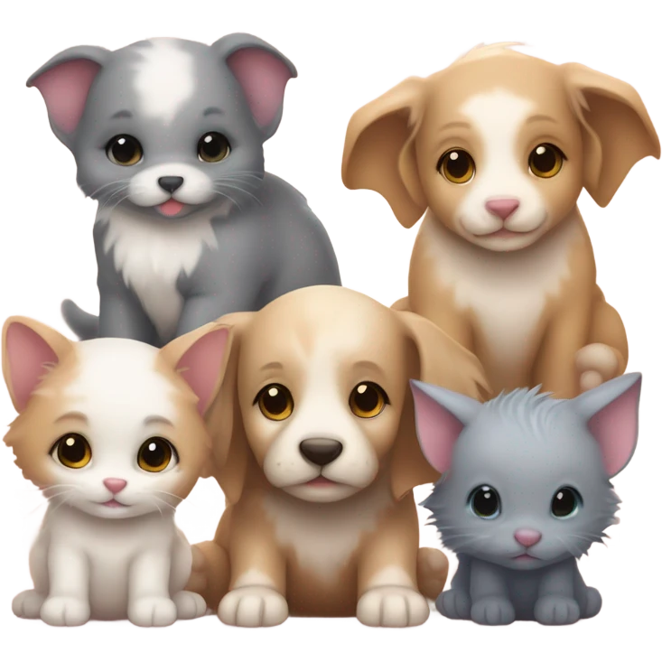 Cute animals  emoji