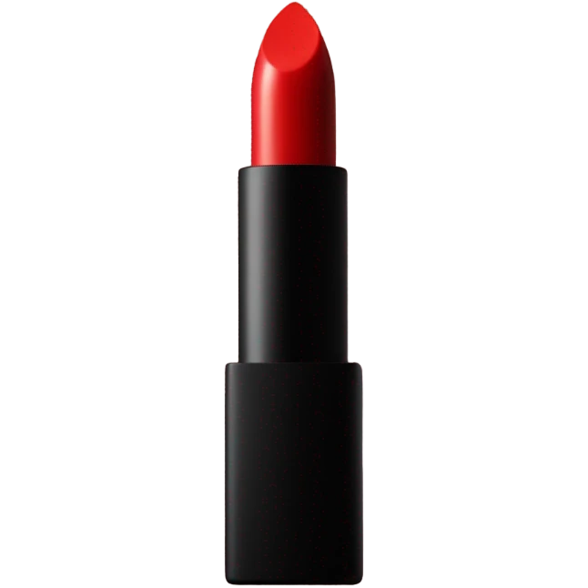 a NARS Red lipstick emoji
