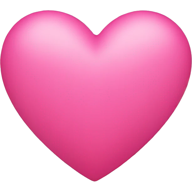 pink heart emoji