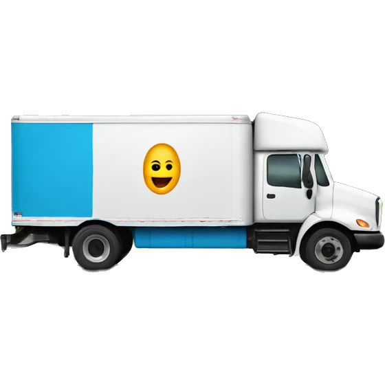 Box truck with “PGS” on the side emoji