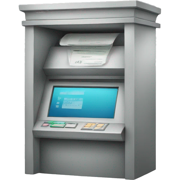 checks bank emoji