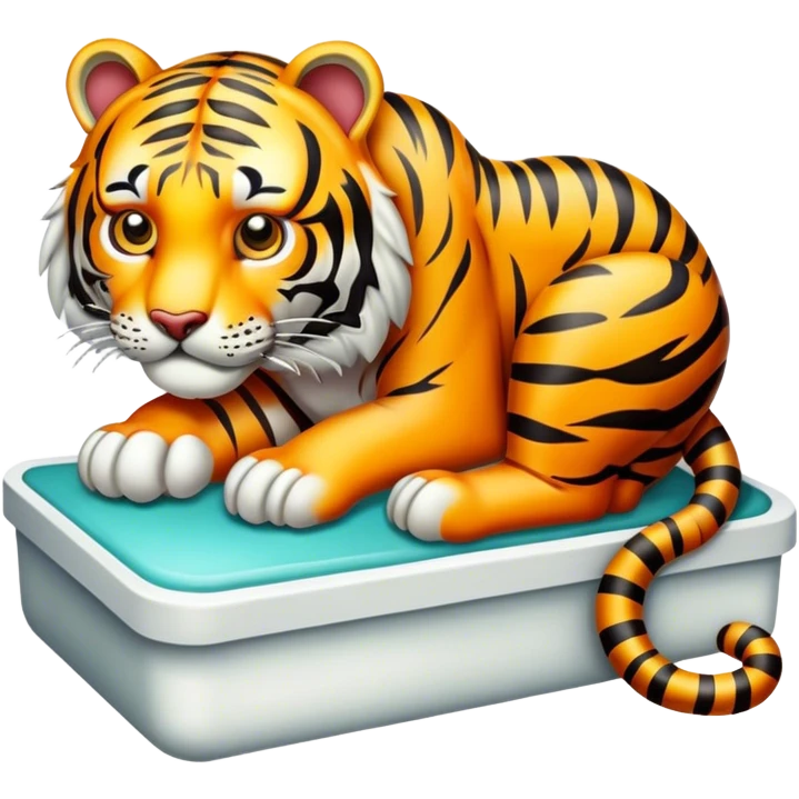 Tiger autopsy emoji