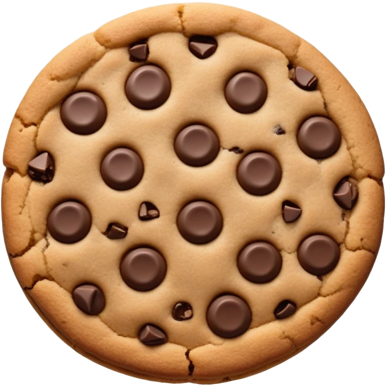 chocolate chip cookie emoji