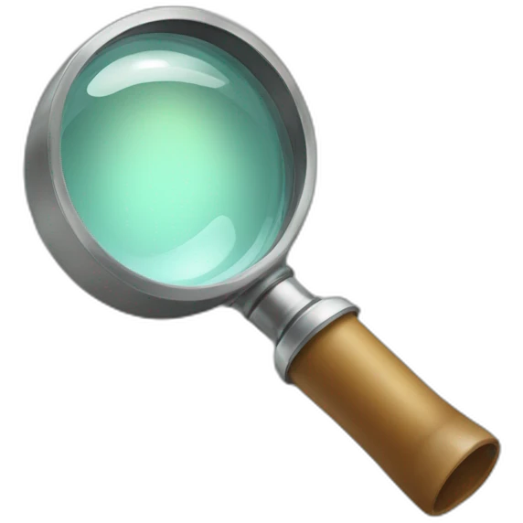 Magnifying glass emoji