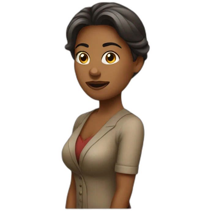 Trader woman fail emoji