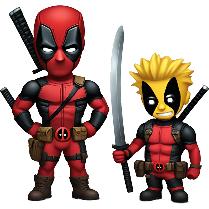 Deadpool wolverine emoji