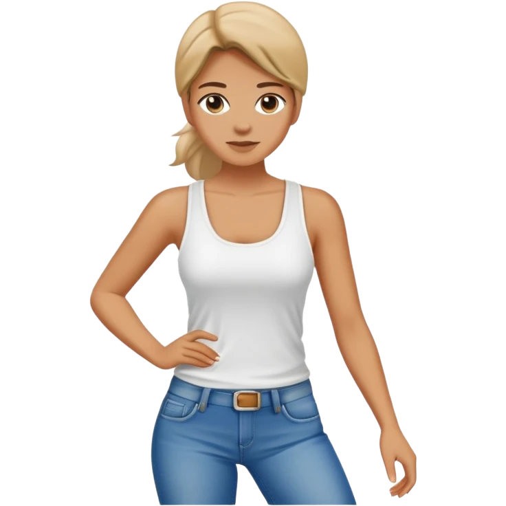 clean girl outfit emoji