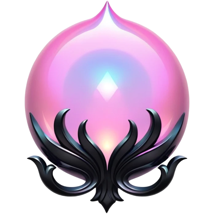  Black-pink-Iridescent-aesthetic-scenic-Decoration emoji